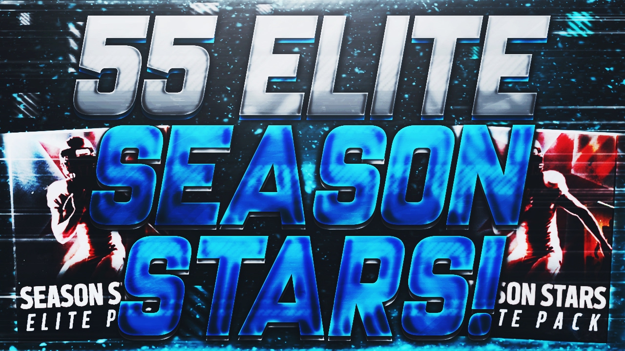 55 ELITE SEASON STAR PACKS!! ARE THESE WORTH IT!?! | Madden Mobile 17