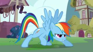 Rainbow Dash - And Kazaam, This Sweet Baby Appeared As Fast As Lightning
