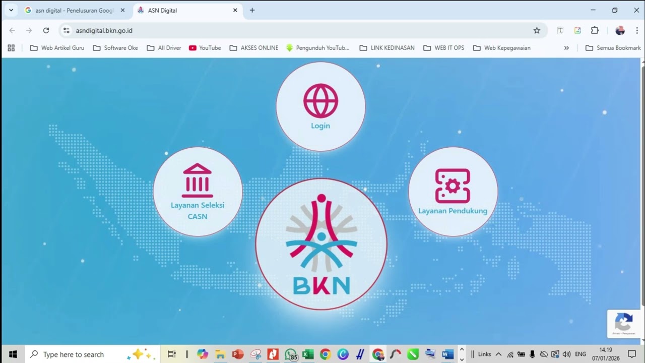 CARA LOGIN E KINERJA MY ASN TERBARU