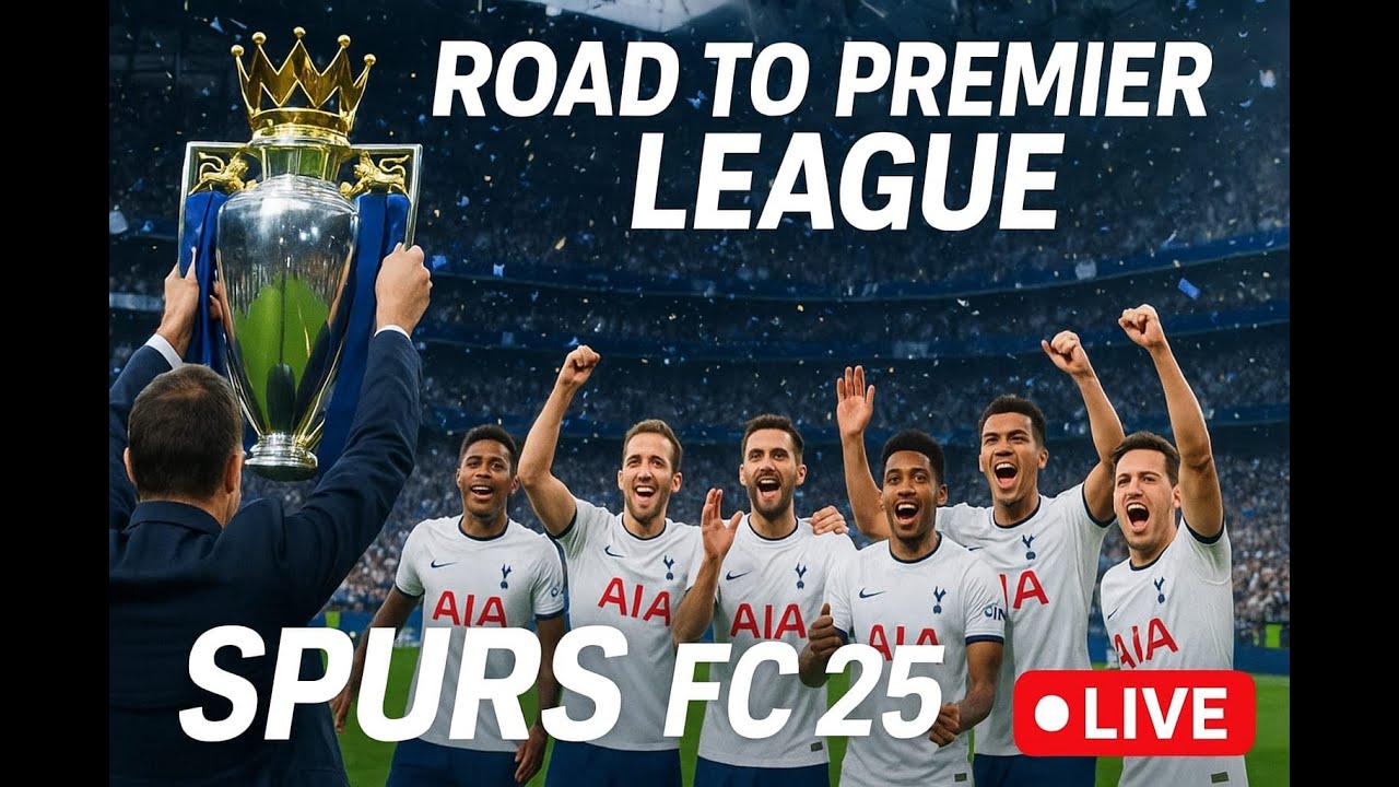 Can We Make Spurs Champions of England? | FC 25 Career Mode LIVE 🔴