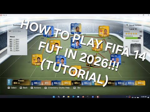HOW TO PLAY FIFA 14 FUT IN 2026!!!! (TUTORIAL)