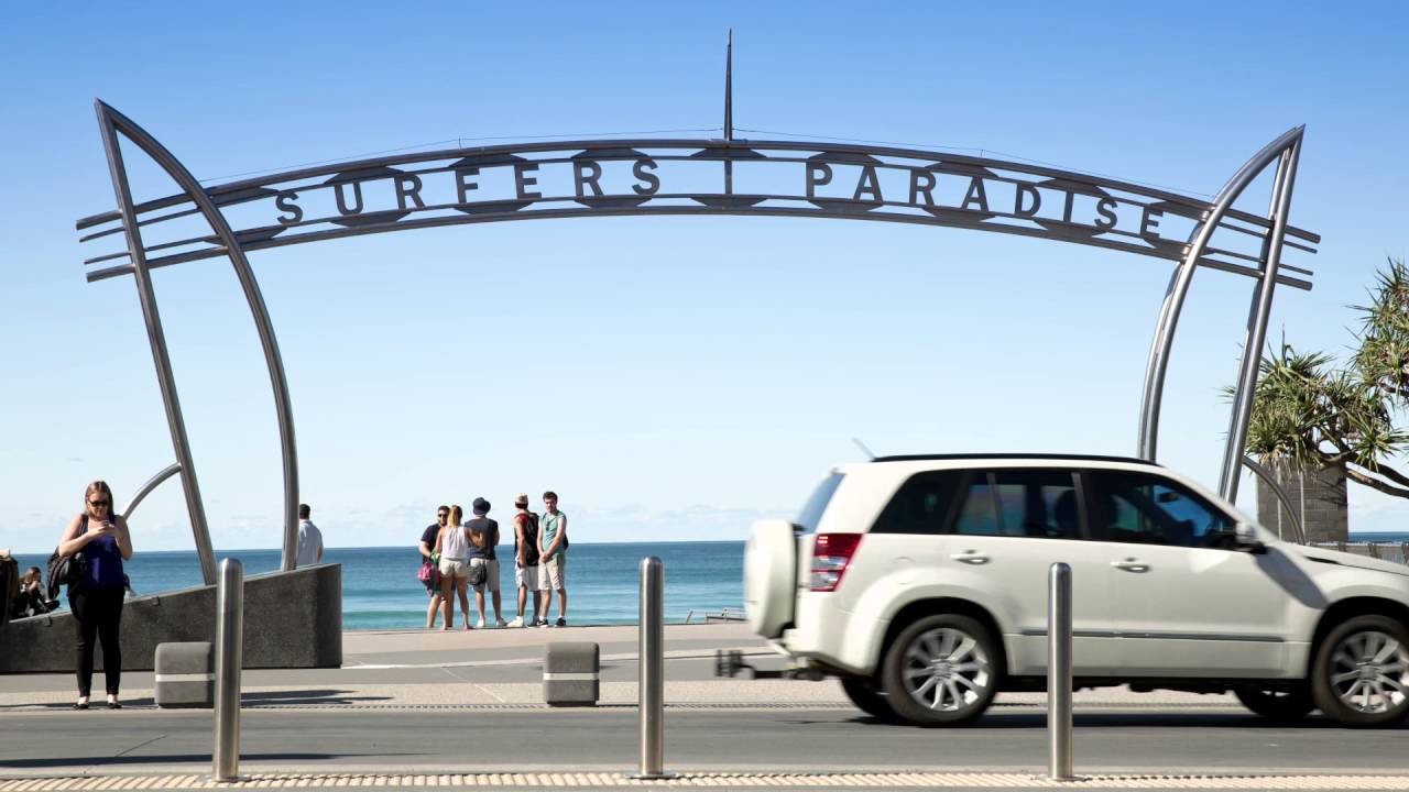 Surfers Paradise and Broadbeach Time-lapse