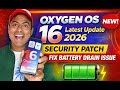 🔥 Oxygen OS 16 New Update January 2026 | Download &amp; Install | Battery Drain Fix 🔋
