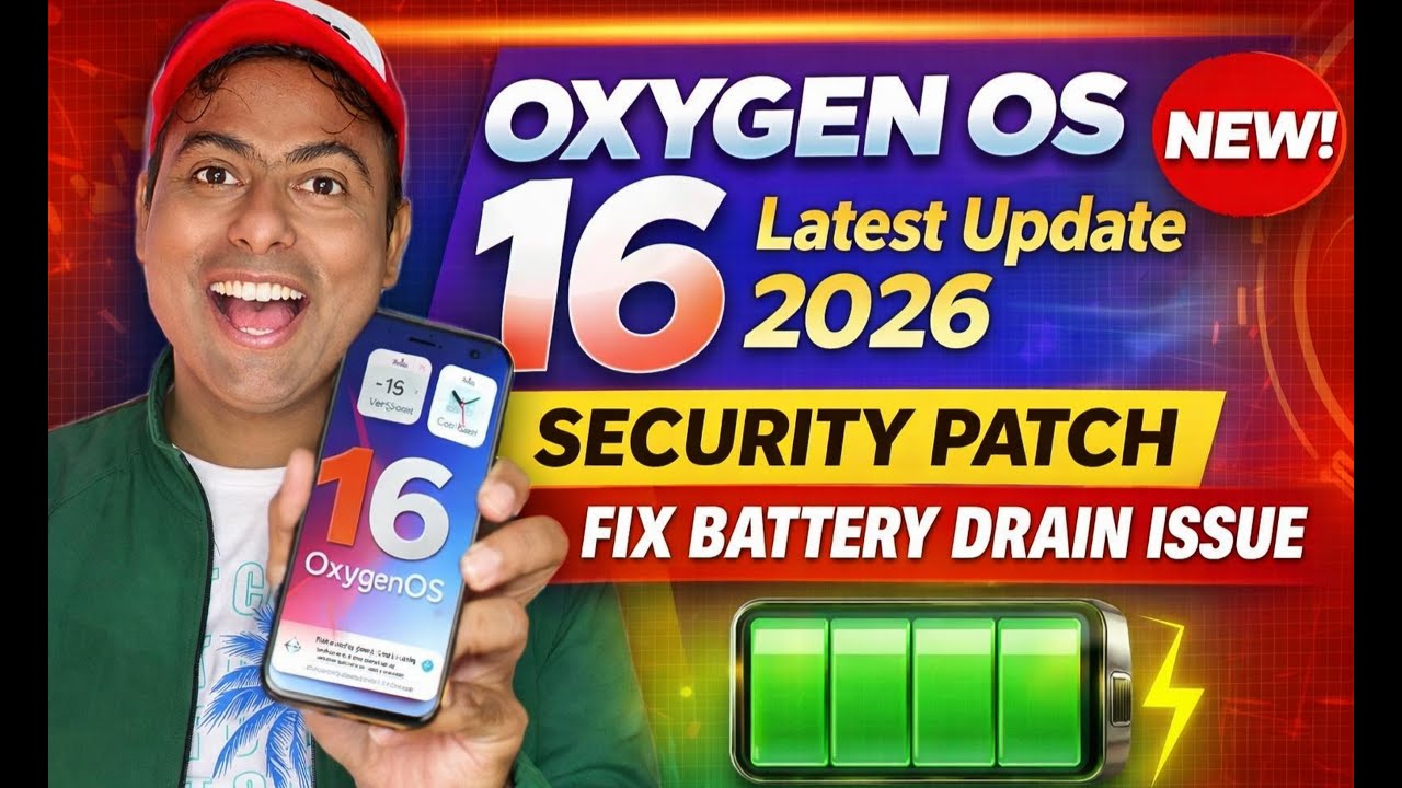 🔥 Oxygen OS 16 New Update January 2026 | Download & Install | Battery Drain Fix 🔋