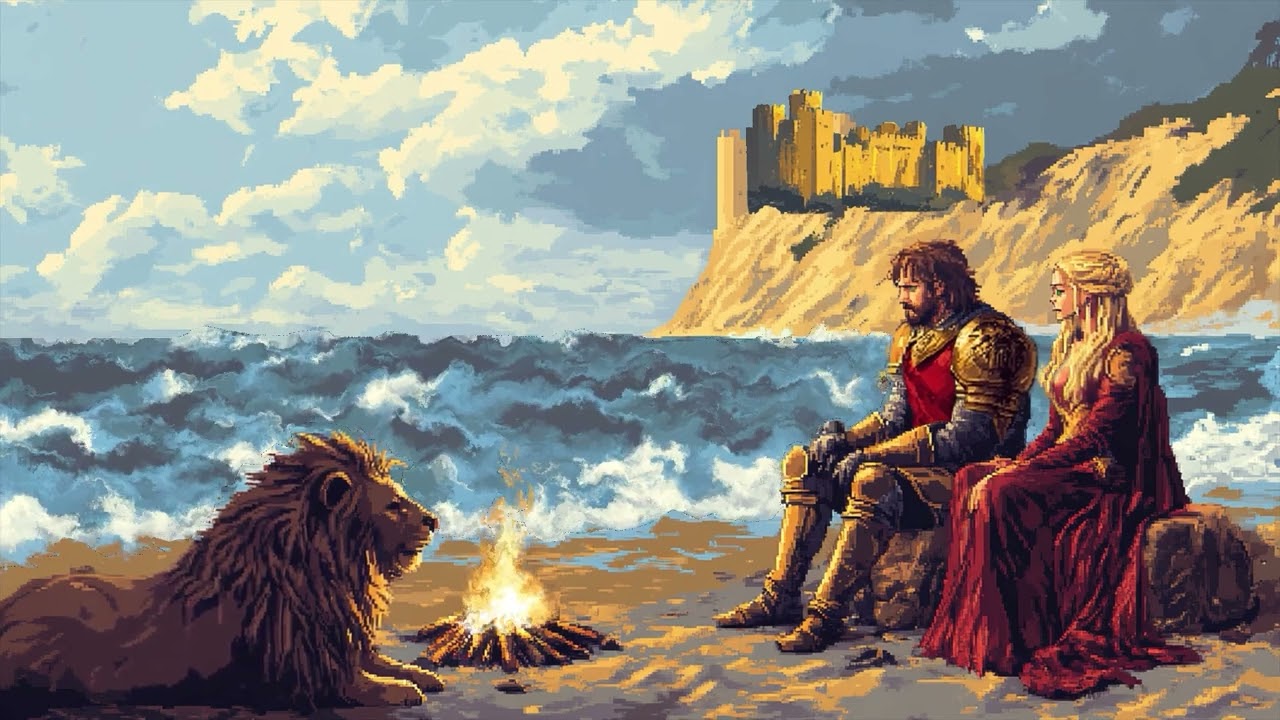 Dream of The Kingslayer 🦁🌅 GoT Casterly Rock Lannister Ambience Inspired Medieval Ambient Music