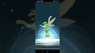 Evolution of Scyther to Scizor in Pokemon go