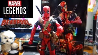 Deadpool marvel legends 12 inch figure by hasbro unboxing