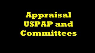 Appraisal Exam Prep: USPAP and Committees - appraiser exam USPAP standards- appraisal exam questions