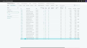 Dynamics 365 Business Central - How to Filter Data
