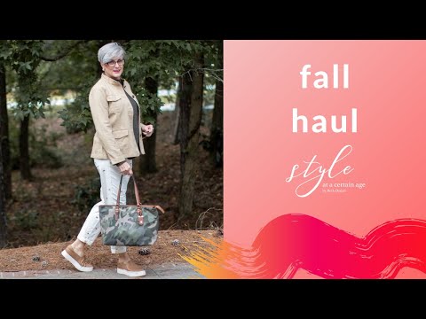a mini fall haul with Talbots | style over 50