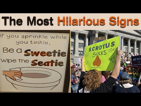 The Most Hilarious Signs That Show Humans Are Accidentally Brilliant! || Sign Hub