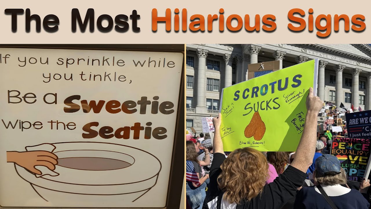 The Most Hilarious Signs That Show Humans Are Accidentally Brilliant! || Sign Hub