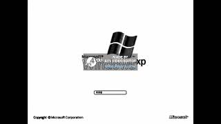 Windows XP Logo 2001 2014 in Whte Voice