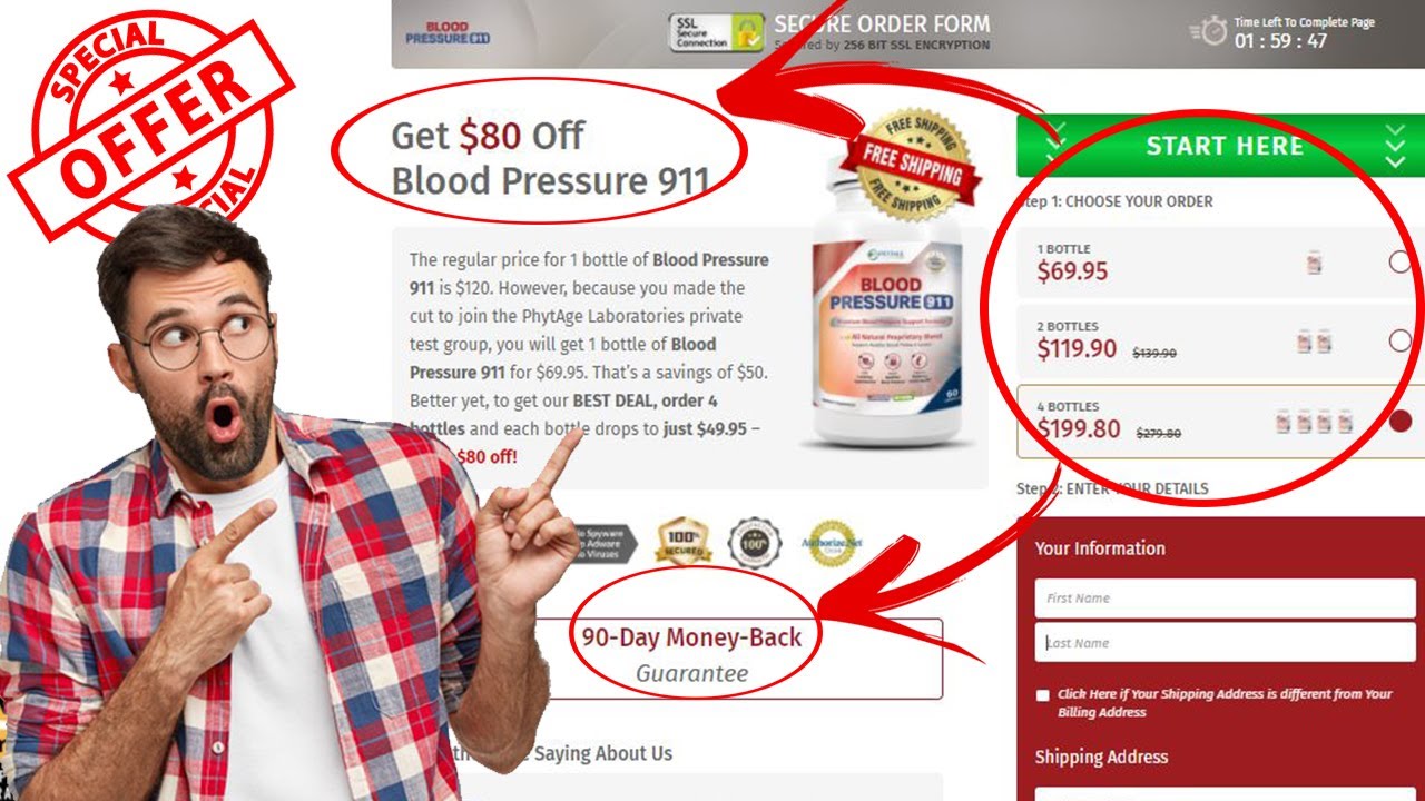 Blood Pressure 911 Reviews | Don’t Buy Until You Watch it!