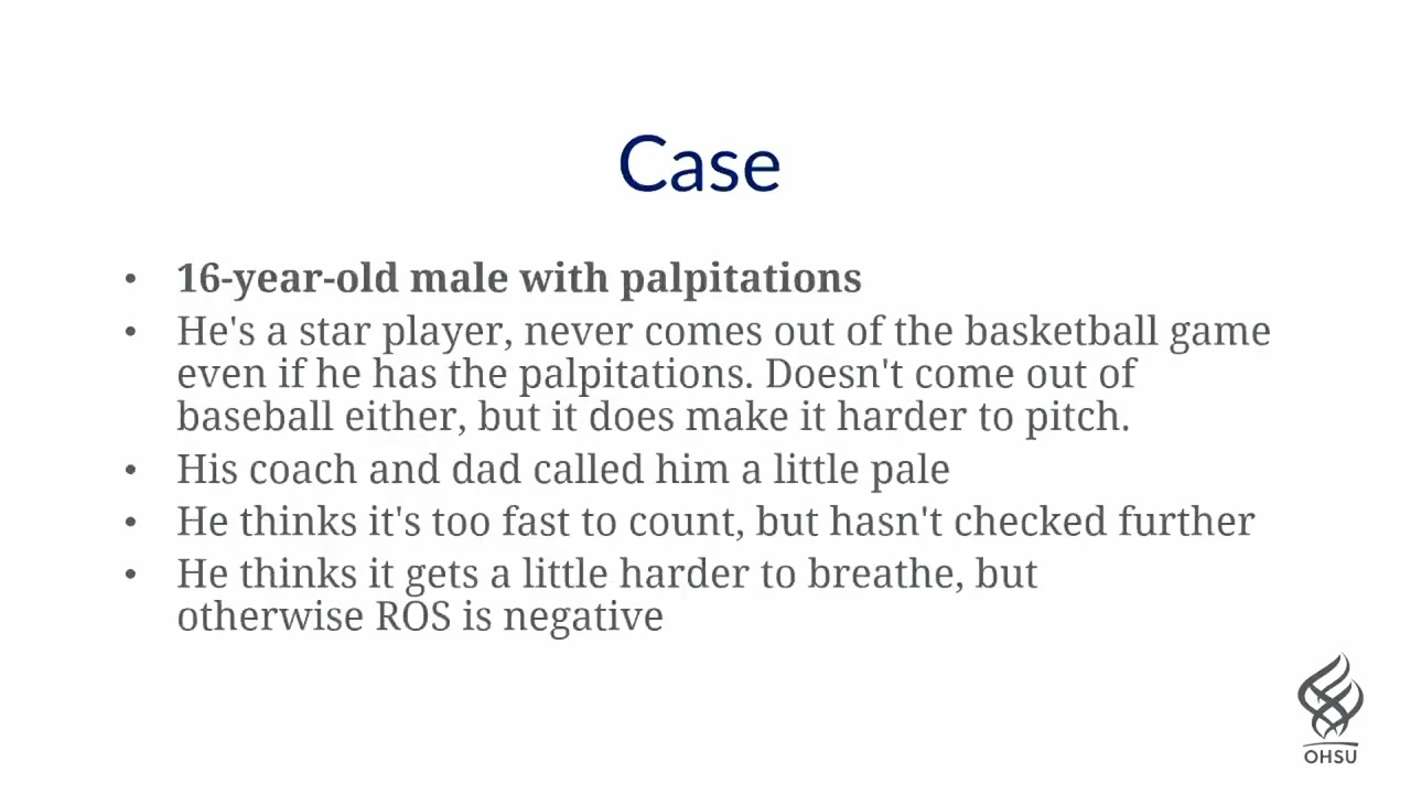 My Heart Is Beating: Pediatric Palpitations