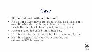 My Heart Is Beating: Pediatric Palpitations