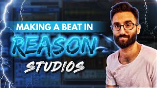 Making a Futuristic Hip-Hop beat from SCRATCH in Reason 12 | Chord Sequencer | Beat Tutorial