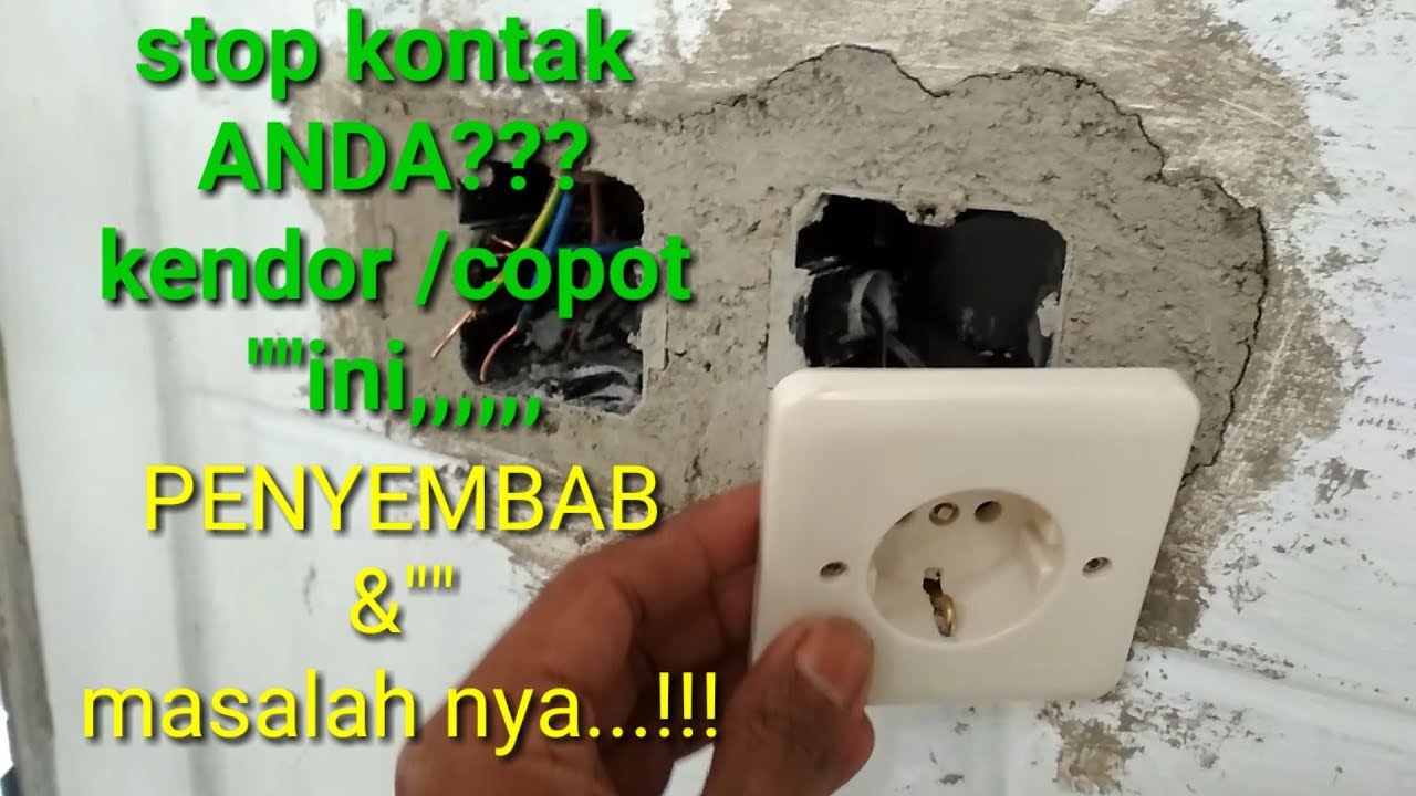 Stop kontak copot /kendor