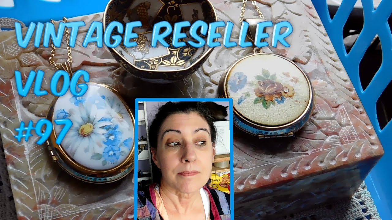 VintageDazzle's Reseller Vlog #97 - Items Listed & Sold on Etsy, Lockdown Picnic with Horses & Birds