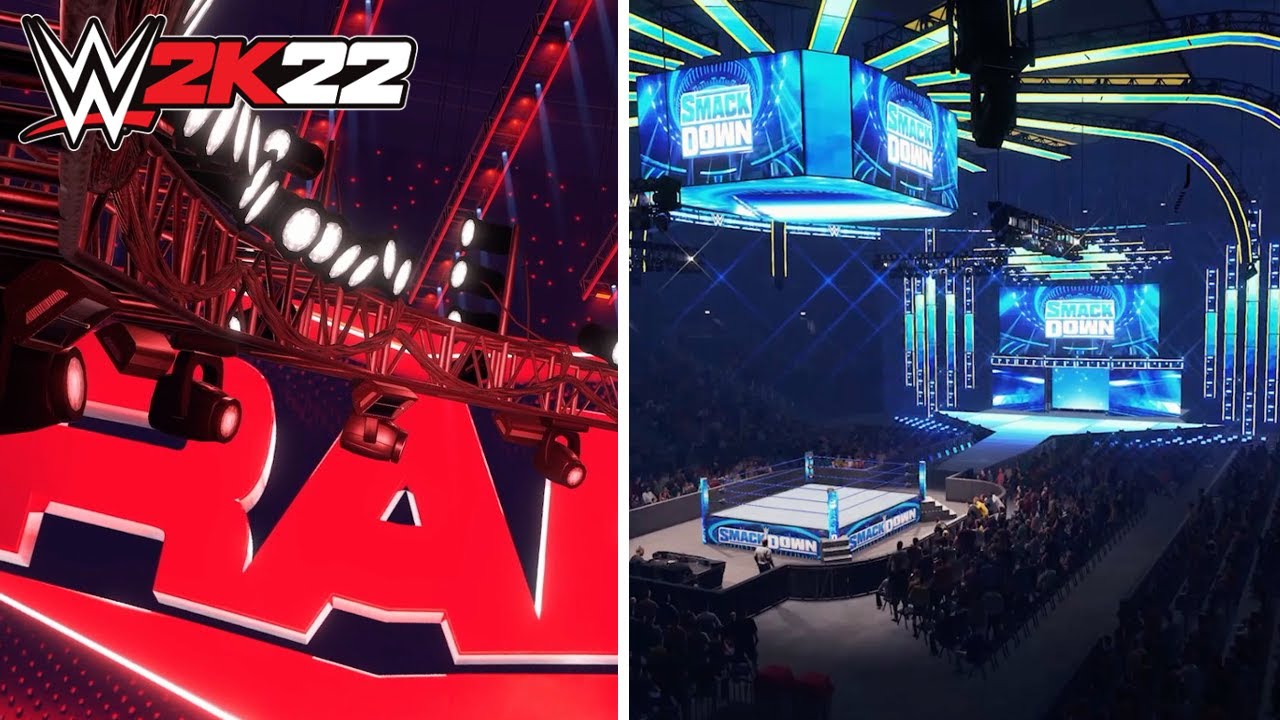 ALL ARENAS For WWE 2K22 REVEALED! YouTube