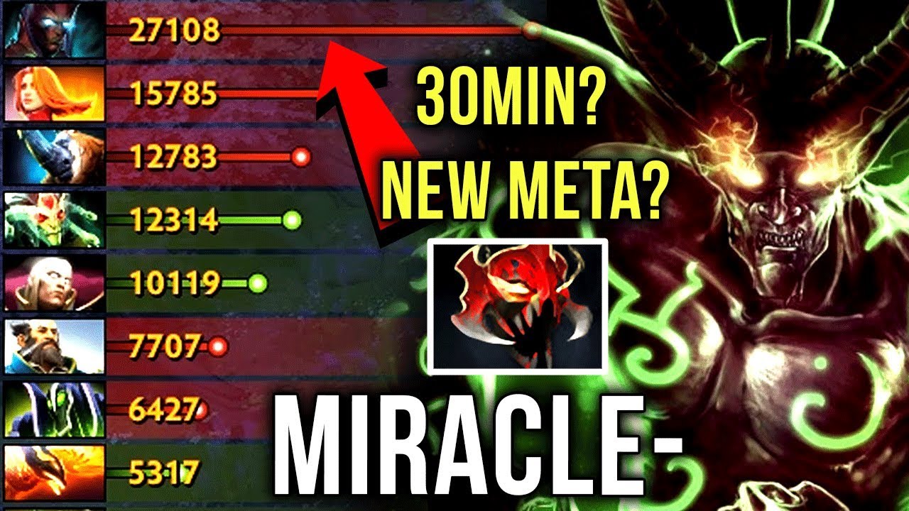 Miracle- TB Farmin' Machine - 30Min 27k Networth - Mask of Madness Build Dota 2