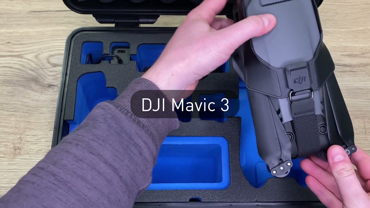 DJI MAVIC 3 - B&W outdoor.case type 4000 - HOW TO PACK