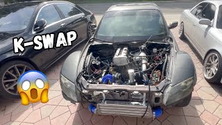 How Much It Cost To K-Swap My Rx8? Rx8 K-Swapped Drift Build