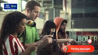 Principal Models  Hyundai Commercial L 2014 Fifa World Cup  Pilar Perez Albert Mir Leticia Caliz