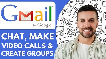 How To Chat, Make Video Calls And Create Groups In Gmail - 2025 (Very Easy)
