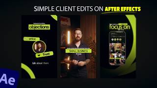 Simple Client Edits | Full After Effects Tutorial