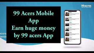 How to Post Property Free in  99 acers by Mobile App. Earn huge money by free advertisement. screenshot 2