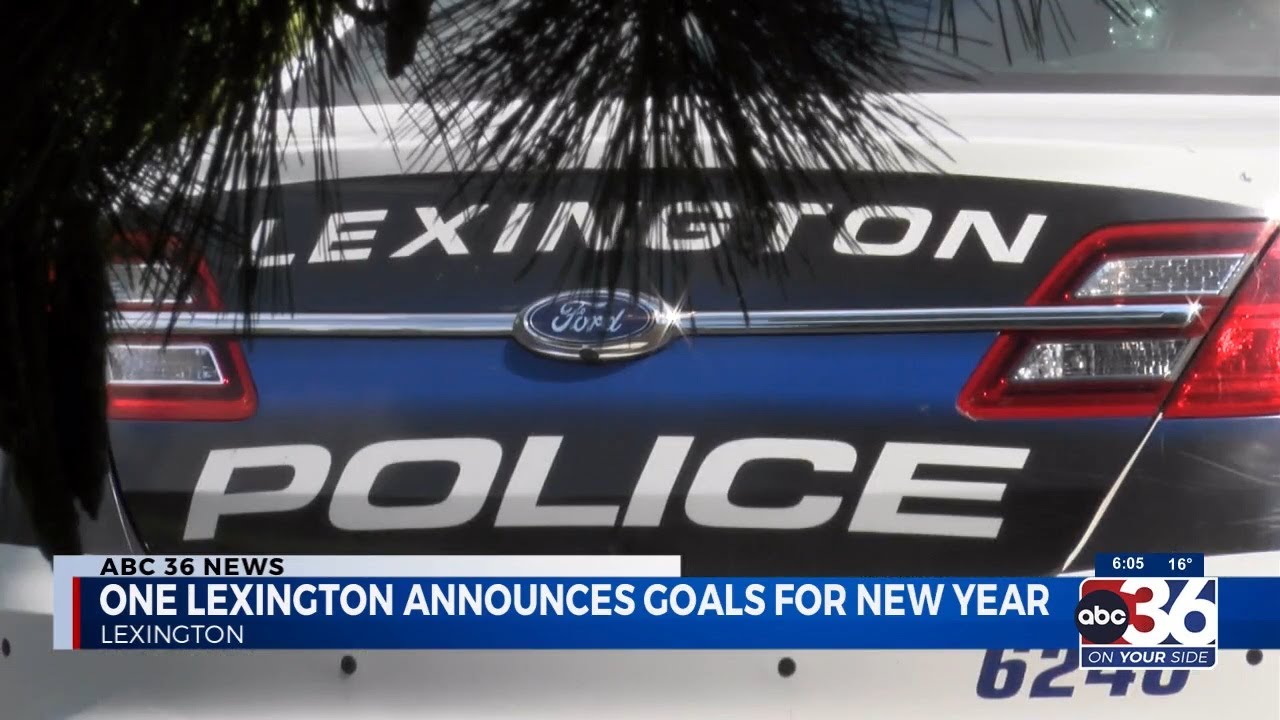 011624 One Lexington announces goals for new year - YouTube