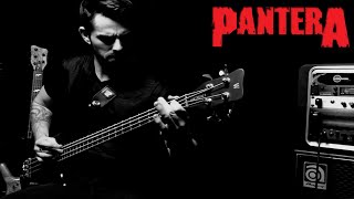 Pantera - “I'm Broken” (Bass Cover) chords