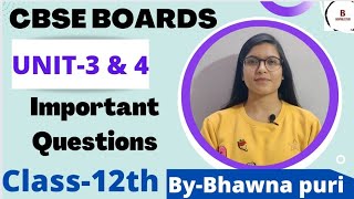 #biophilic #biology #cbse #bhawnapuri Class-12th|Imp Questions| Cbse boards|Biology by Bhawna puri