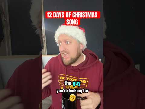 12 DAYS OF CHRISTMAS SONG @jasonsalmon #djhuntsofficial #comedyshorts #comedy #funny #comedyvideos