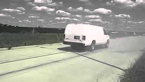 Skid Testing with an E350 Van by Accident Reconstructionist
