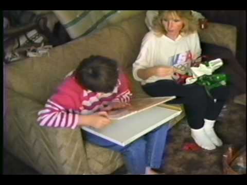1989 Chrismas with Lois Amy Julie Corrie