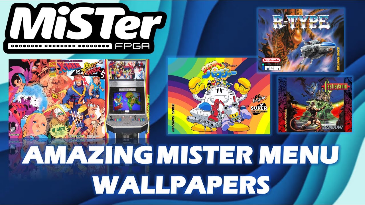 MiSTer FPGA MiSTer Menu Wallpapers YouTube