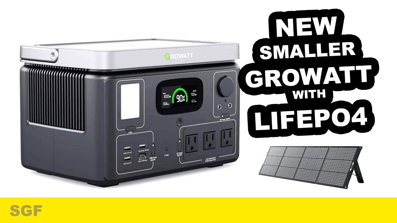 New Growatt 550 Power Station (& Solar Panels!)