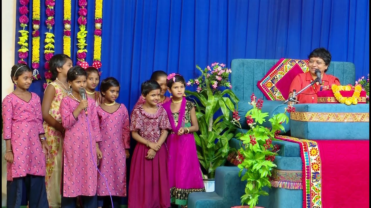 આશ્રમમાં નવા આવેલા નાના ભુલકાઓ