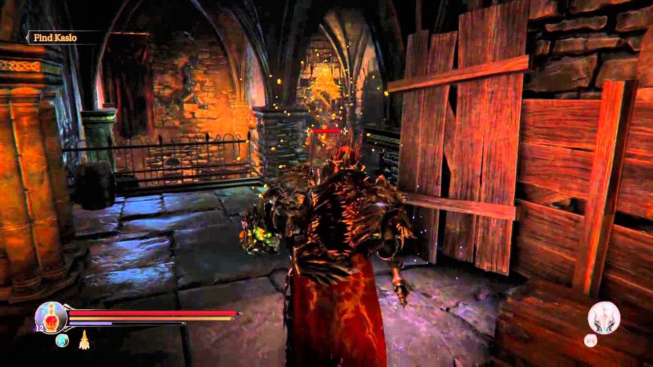 Lords of the Fallen playthrough part 5 clean out the wine cellar YouTube