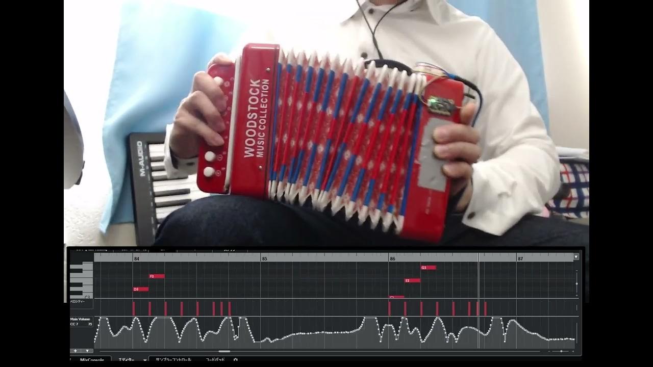 蛇腹楽器型MIDIコントローラー V3 YouTube