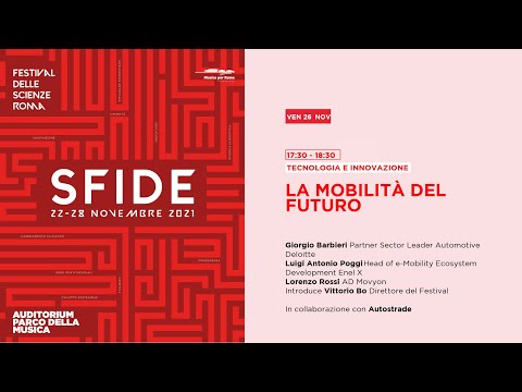 La mobilità del futuro | Festival delle Scienze Roma 2021