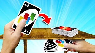 I CHEATED Uno With HIDDEN CARDS!