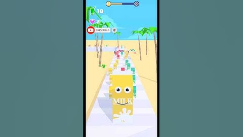 Milak juice Shampo Runner Fun Race 3D #Short #Gameplay Part 3