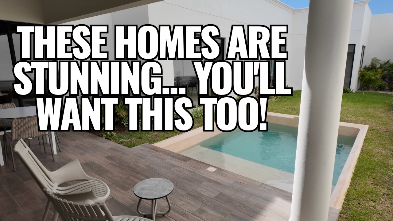 Check Out This Stunning Home & Neighborhood in Conkal Before Buying in Merida
