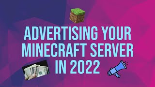 How to Advertise your Minecraft Server in 2023