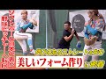 【ソフト元日本代表へ神指導】もっと腕を速く振りたい!! 上半身に力が伝わらないのはなぜ!?→『体重移動』だけでピッチングが激変!! 川上憲伸が惚れた美しすぎるフォーム