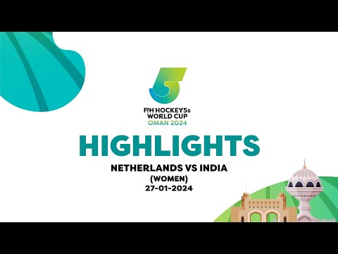 FIH #Hockey5s World Cup 2024 Final - Mini highlights: Netherlands vs India (Women)
