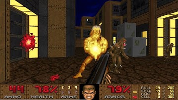 Doom Moonlit District (2022) MAP01: "Ignite" UV Max Speedrun 1:33 100% Kills 100% Secrets